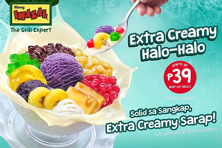 Celebrate “summer sarap” with Mang Inasal Extra Creamy Halo-Halo