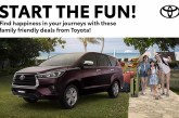 Family friendly deals from Toyota await this March so you can start the fun!