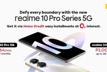 Conquer life like a pro with new realme 10 Pro Series 5G,  available through Home Credit at 0% interest