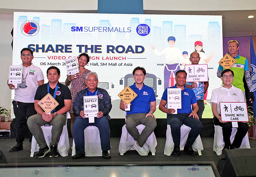 SM Cares, DOTr launch Share the Road video campaign to promote safer, more accessible roads