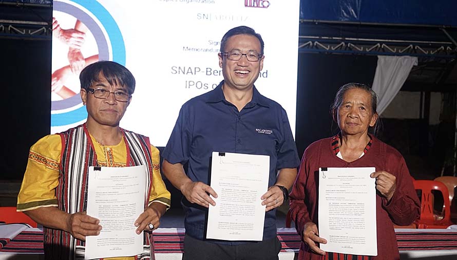 Itogon IPs, SNAP-Benguet seal agreement for increased benefits