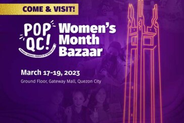 JAAF celebrates Women’s Month with POP QC bazaar at Gateway Mall
