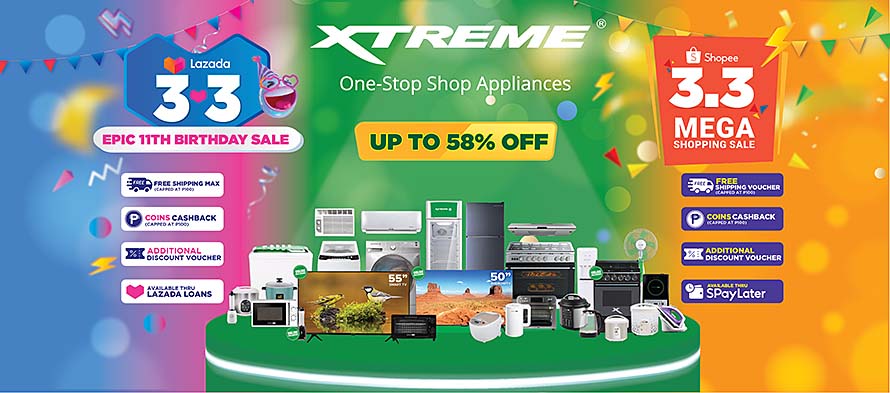 Steal up to 58% Discount on XTREME Appliances for the First Biggest Sale of the Year!