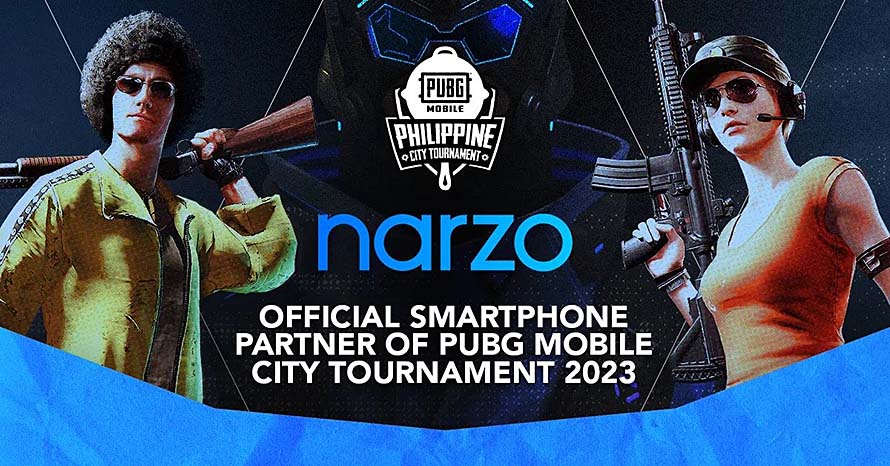 narzo becomes the official smartphone partner  of PUBG Mobile City Tournament 2023