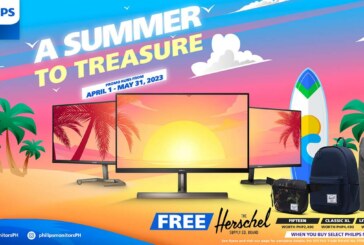 A Summer to Treasure: Free Herschel Bag with Philips Monitors Purchase