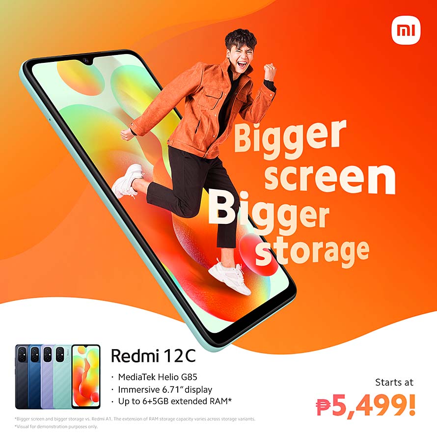 Xiaomi’s Powerful Redmi 12C Budget Smartphone starts at PHP 5,499