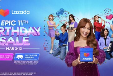 Lazada Celebrates Epic 11th Birthday Sale with first 11-day sale, star-studded Super Show, Lazada Shoppable Runway, and larger-than-life LazLook Mannequin