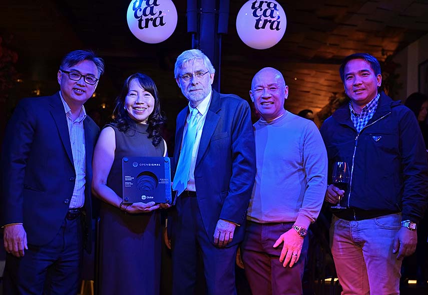 Globe receives Opensignal awards for 5G Video Experience, 5G Upload Speed and Core Consistent Quality in Barcelona