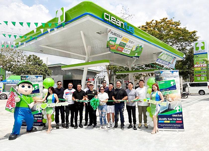 Cleanfuel Inaugurates New Station in San Pablo City