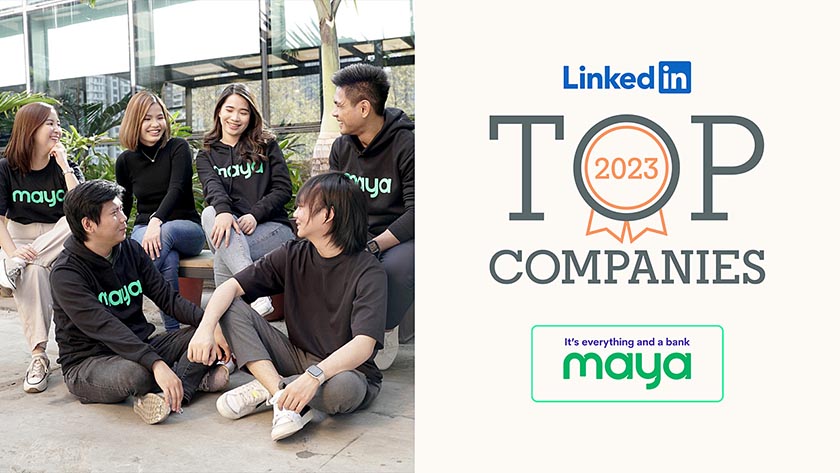 LinkedIn names Maya as one of the best places to work in Philippines