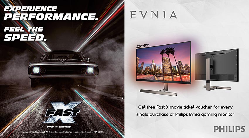 Watch Fast X for Free with Philips Evnia Gaming Monitors