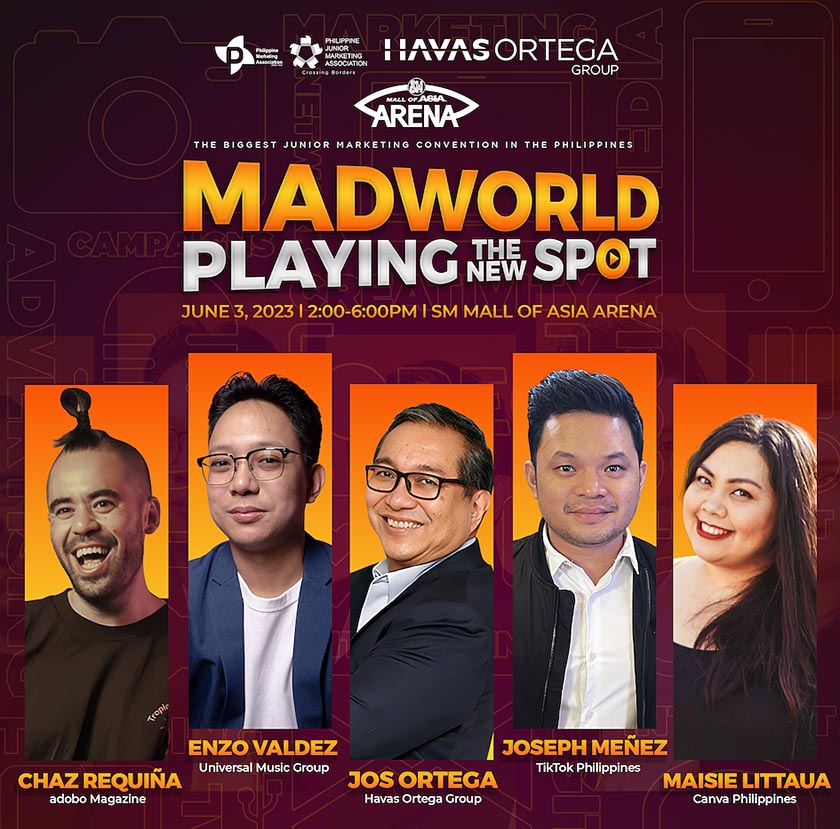 Havas Ortega and the Philippine Junior Marketing Association Runs MADWORLD for the 11th Year