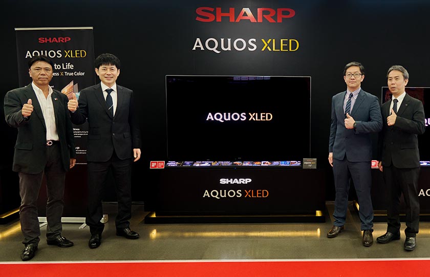 Sharp Launches its Latest AQUOS XLED 4K TV in the Asia, Middle East and Africa Region