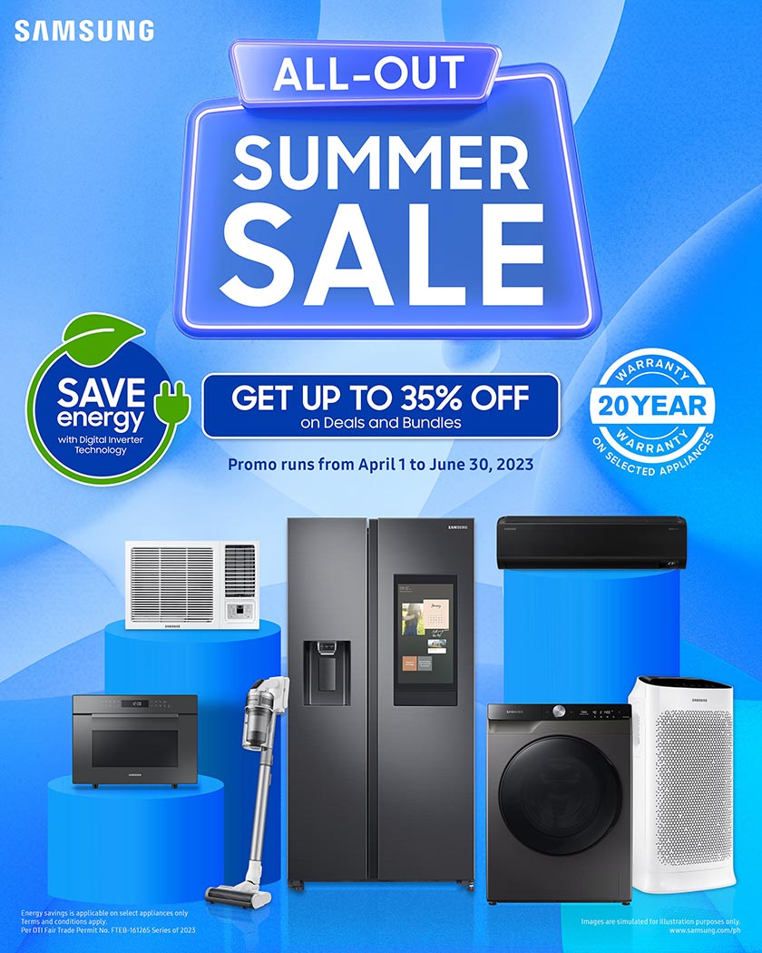 Top 5 Picks For A Fun and Energy-Efficient Summer with Samsung Digital Appliances