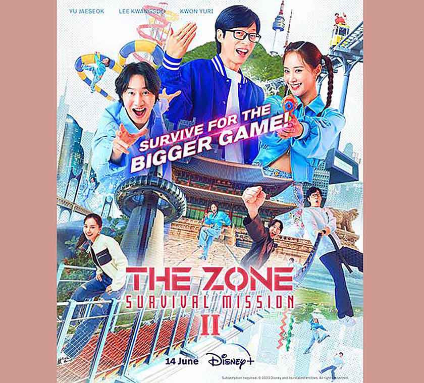 KOREAN VARIETY SHOW “THE ZONE: SURVIVAL MISSION”  RETURNS JUNE 14 EXCLUSIVELY ON DISNEY+