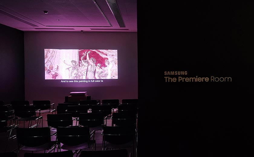 Samsung’s The Premiere Room Makes Debut at Historic Exhibit of Juan Luna at the Ayala Museum
