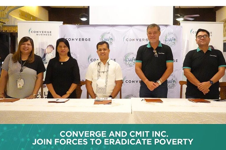 Converge and CMIT Inc. Join Forces to Eradicate Poverty