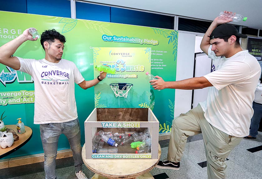 Converge launches #BawalAngPlastik campaign, urges employees to reduce plastic consumption