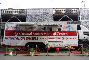 Cardinal Santos takes part in this year’s UPCAT through Hospital on Wheels