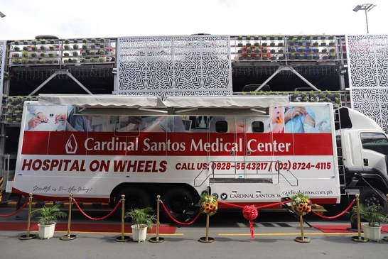 Cardinal Santos takes part in this year’s UPCAT through Hospital on Wheels