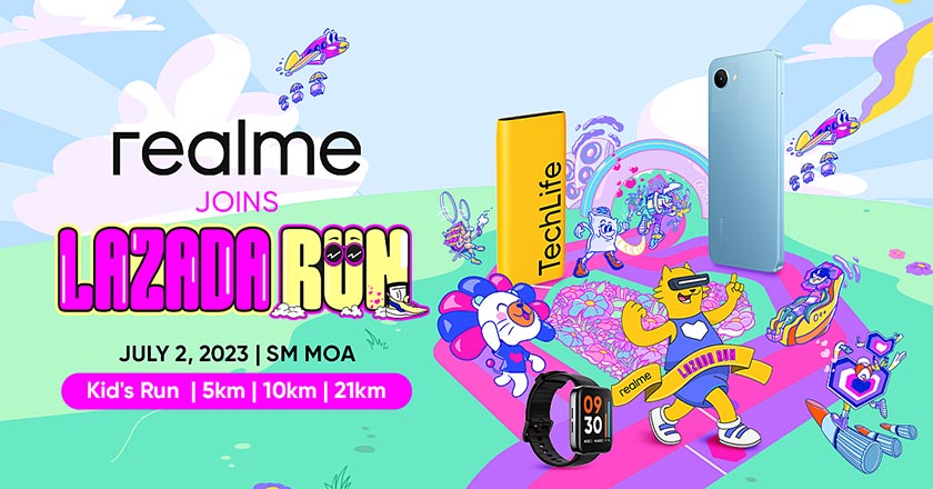realme Joins Lazada Run to Empower Consumers in their ‘Fitness to Life’ Journey