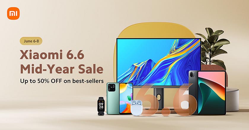 Get big discounts on Xiaomi smartphones, AIoT products this 6.6 Mega Sale