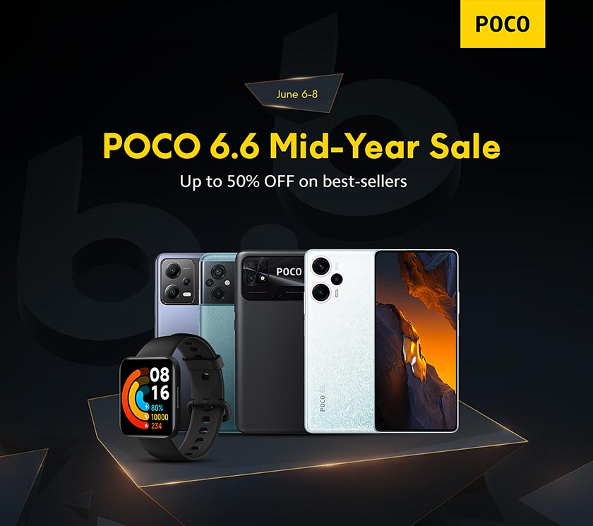 Unbelievable deals alert: POCO smartphones slash prices up to 50% in 6.6 sale