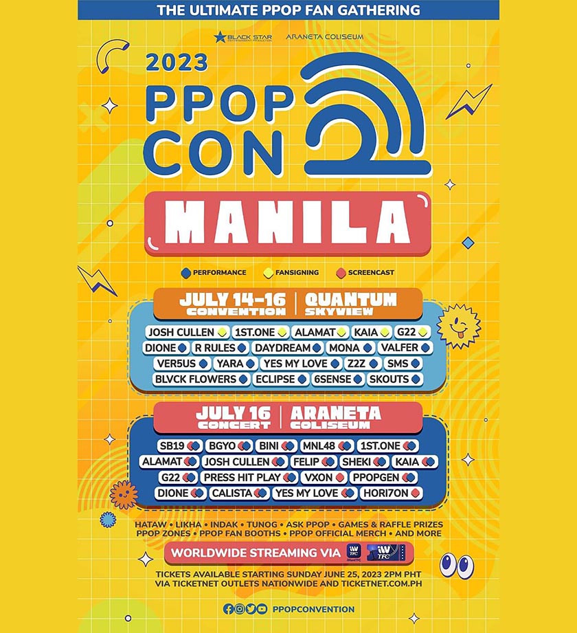 Feel the exciting PPOP revolution once again at 2023 PPOPCON MANILA