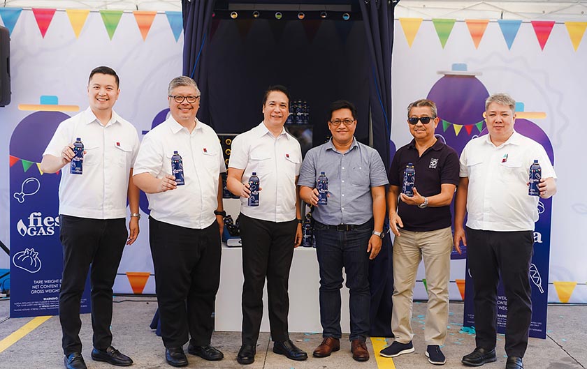 Petron introduces Fiesta Gas refillable LPG cylinder in Luzon