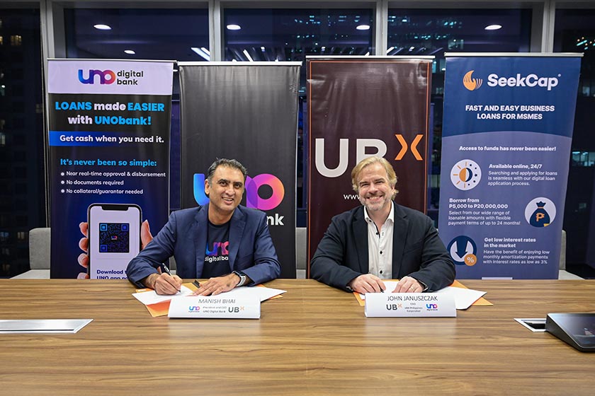 UBX beefs up financing arsenal for MSMEs, partners with UNO, SEA’s first full-spectrum digital bank