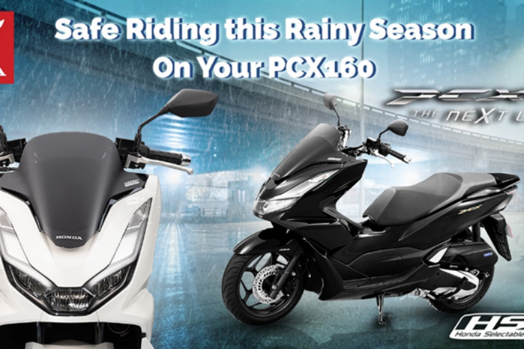 Safe Riding this Rainy Season On Your PCX160