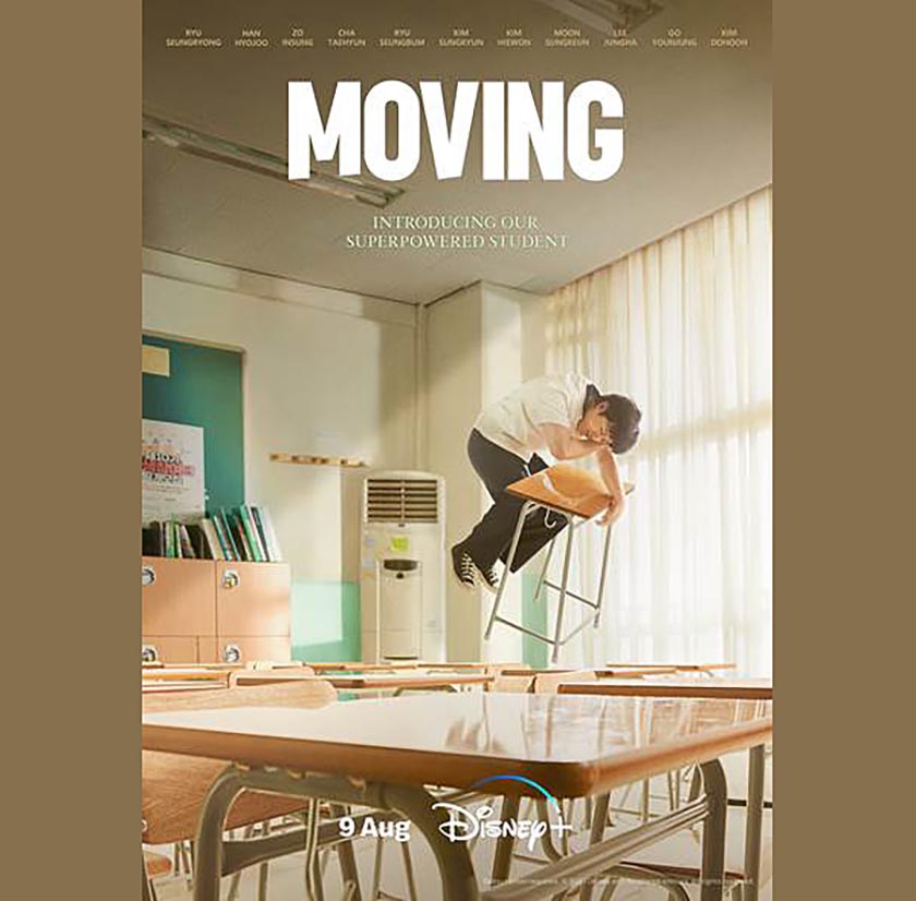SUPER-POWERED KOREAN DRAMA “MOVING”  SOARS ONTO SCREENS AUGUST 9 EXCLUSIVELY ON DISNEY+