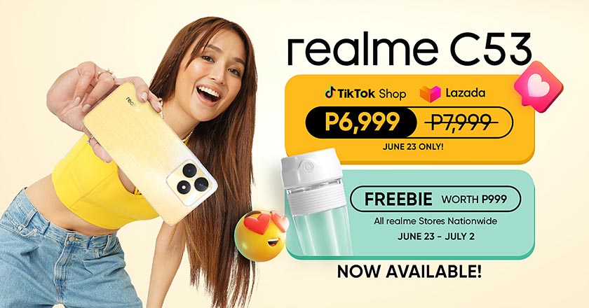 Early bird alert! Snag the realme C53 for only PHP 6,999