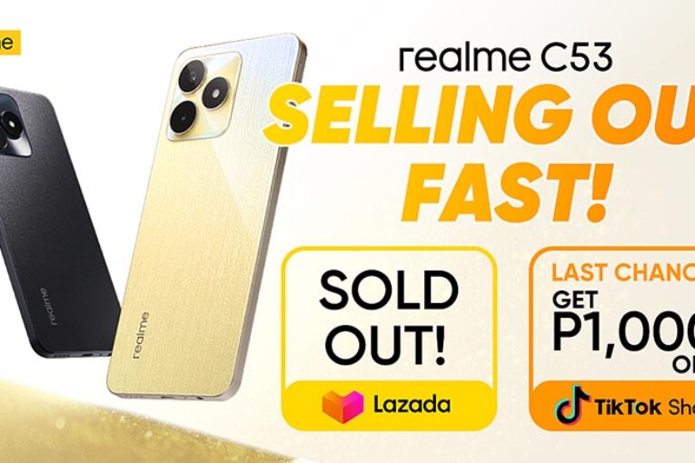 realme C53 Sold out on Lazada, PHP 1,000 discount extended until June 30 on TikTok Shop