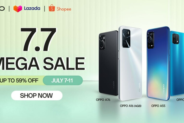 Feel lucky and get up to 59% off in the OPPO 7.7 Mega Sale