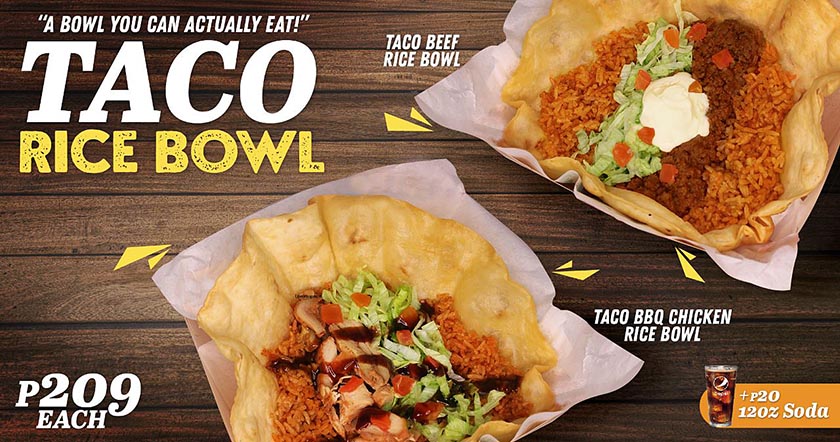 You’ll never look at rice bowls the same way again with the new Taco Rice Bowl from Taco Bell