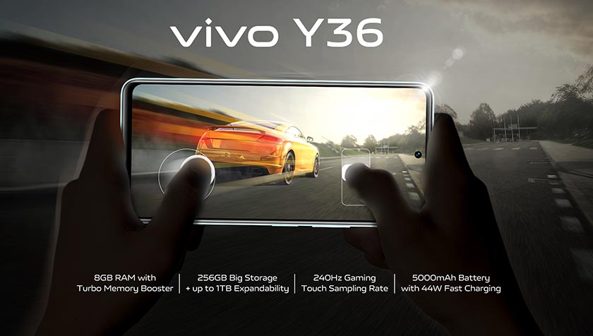 Enjoy all-day casual gaming with newly-launched vivo Y36