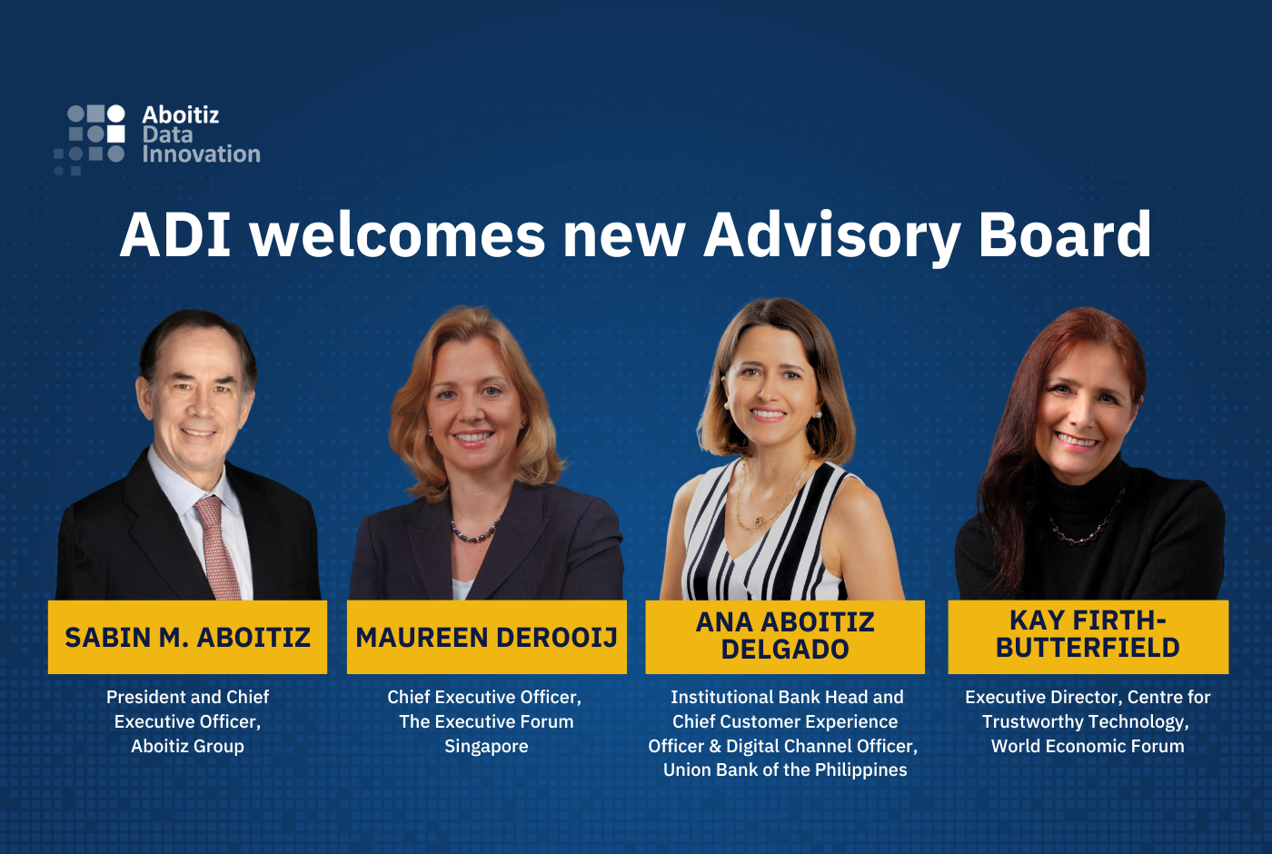 Aboitiz Data Innovation sets sights on scaling Data Science & AI operationalization in Southeast Asia with new advisory board