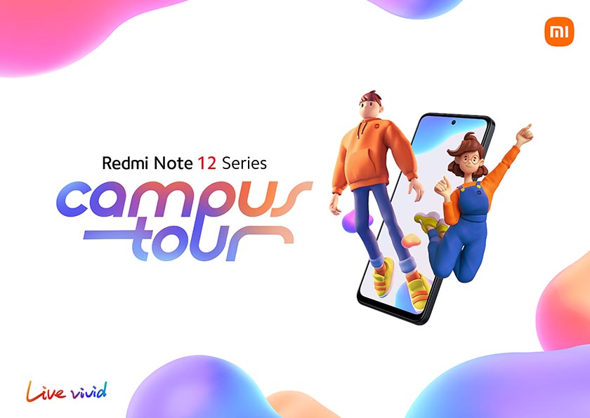 Students get the chance to score exciting Xiaomi deals and promos at the Redmi Note 12 Campus Tour