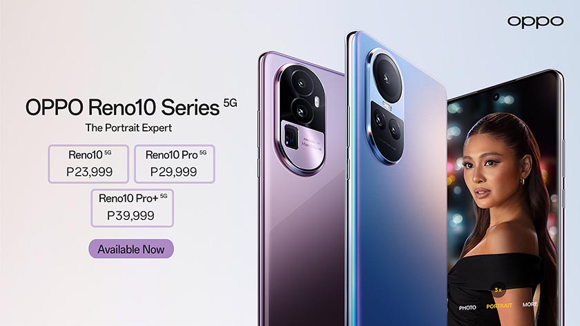 New OPPO Reno10 Series 5G, now available nationwide