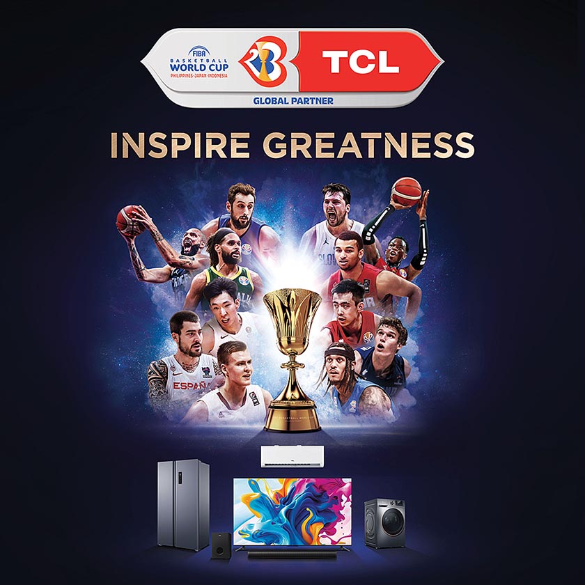 TCL lets you C the Winning Moments at the FIBA World Cup 2023!