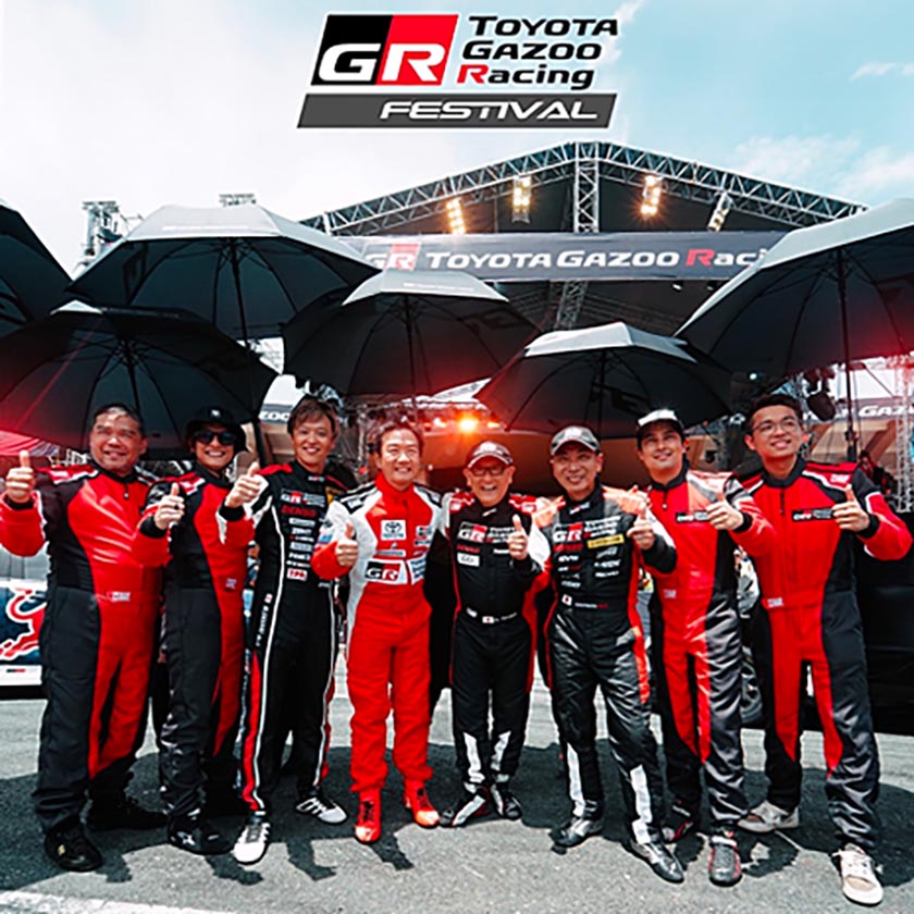 Toyota Motor Philippines celebrates love for cars with “Morizo” and fans at its GAZOO Racing Festival