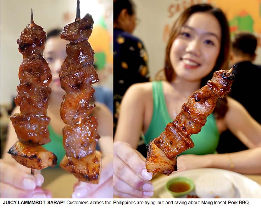 Mang Inasal Pork BBQ wins the hearts of popular food critic and the public