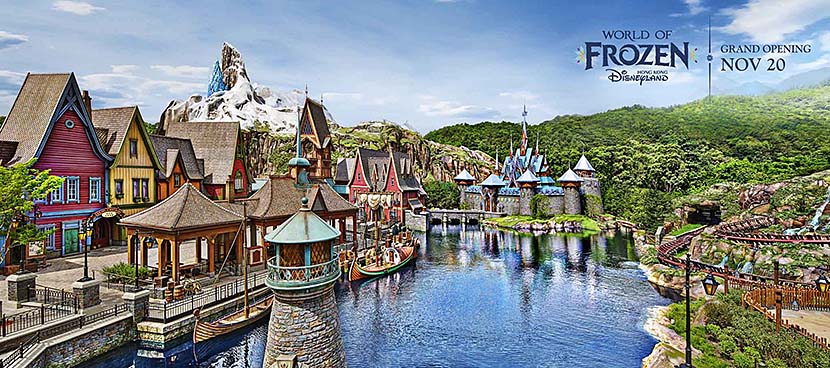 World of Frozen, the World’s First and Largest “Frozen” themed land, will Open its Gates on November 20 at Hong Kong Disneyland Resort
