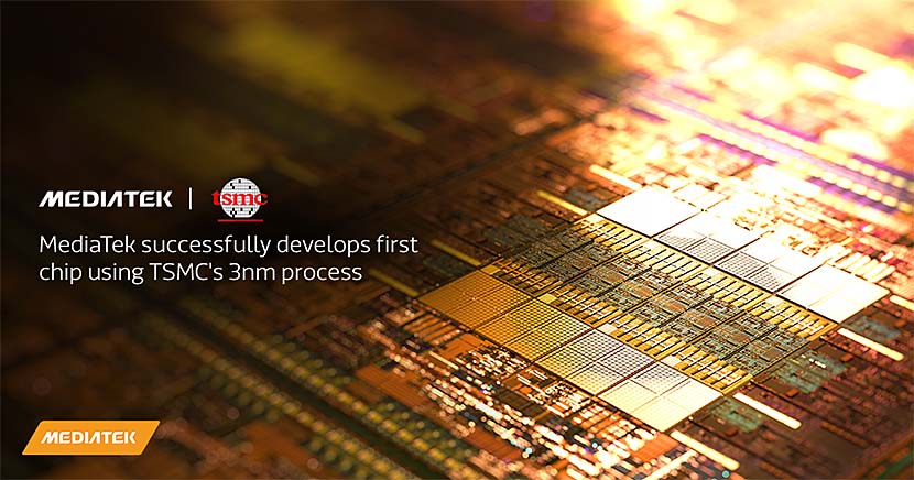 MediaTek Successfully Develops First Chip Using TSMC’s 3nm Process, Set for Volume Production in 2024