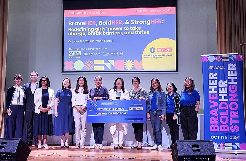 Beiersdorf, Watsons and Plan International unite to Empower Filipinas on International Day of the Girl