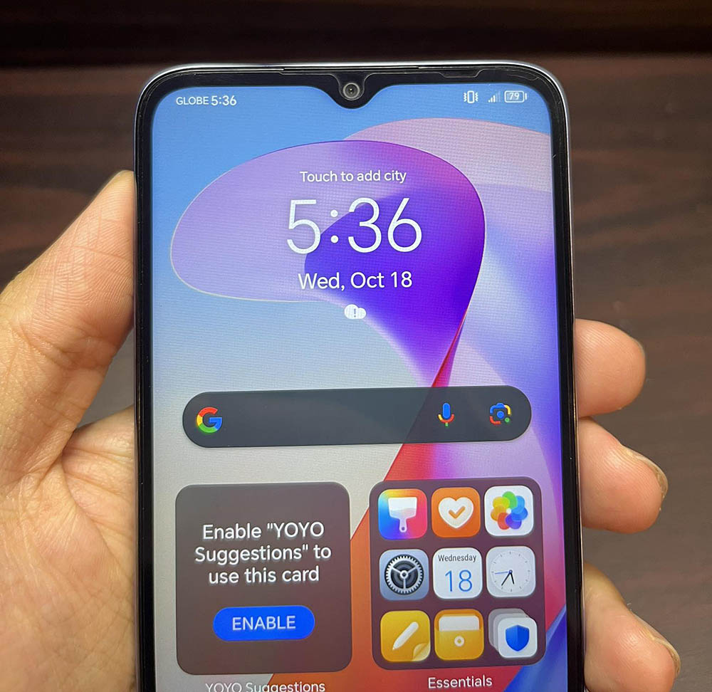 Display Notch