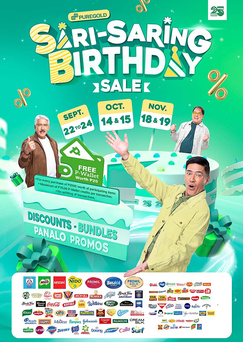 Puregold’s exciting anniversary promos help raise funds for community outreach