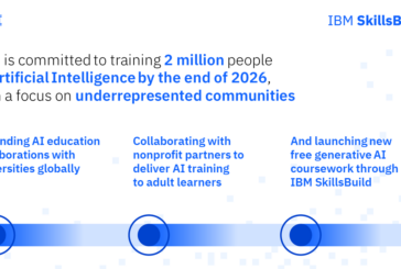 IBM Commits to Train 2 Million in Artificial Intelligence in Three Years, with a Focus on Underrepresented Communities