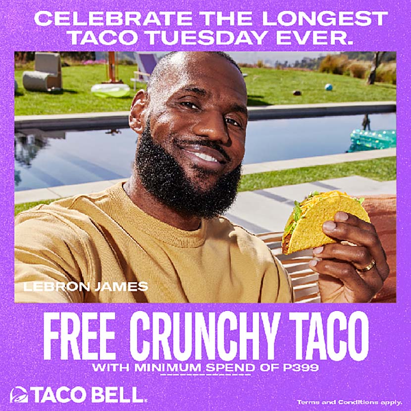 It’s Taco Tuesday, every day this October with this irresistible deal from Taco Bell